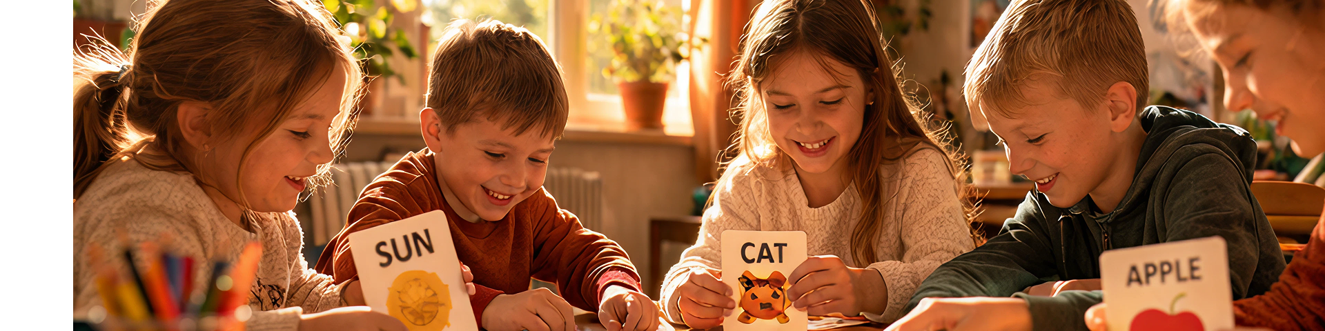 Children language lesson
